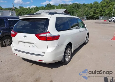 2017 Toyota Sienna Xle Premium 7 Passenger из США, поврежденный, VIN 5TDDZ3DC9HS156673